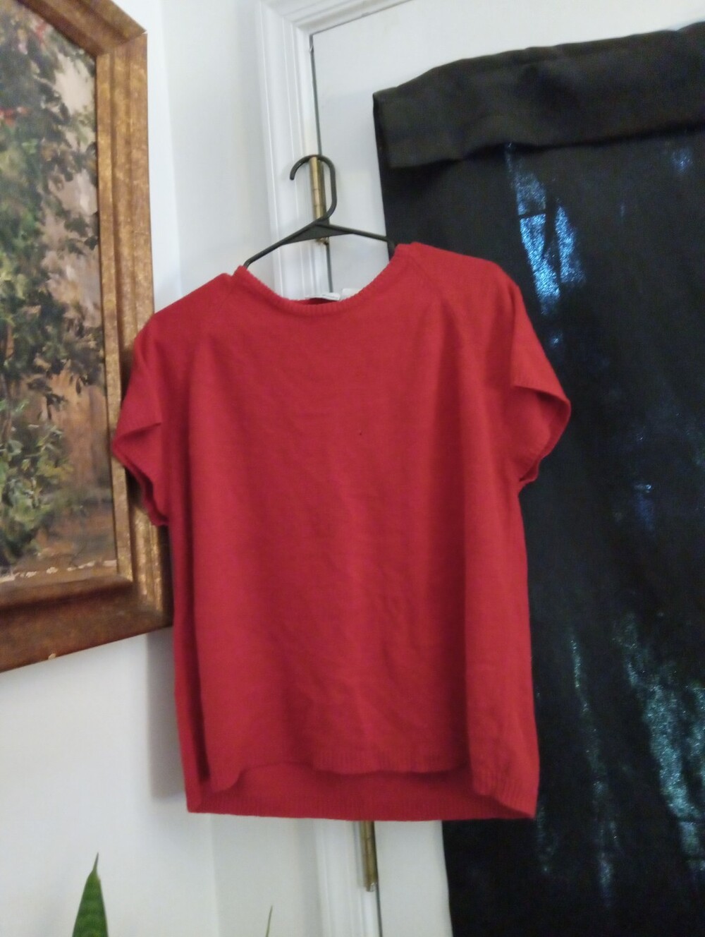 Bobbie Brooks Classic Red Crewneck Sweater